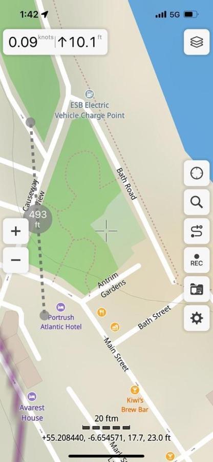 Appartamento Port Pour Deux Portrush Esterno foto